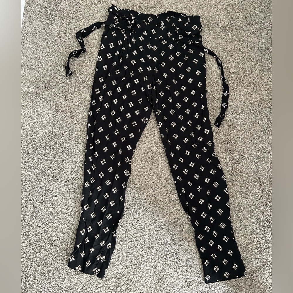 Old Navy, size S, tie waist pants